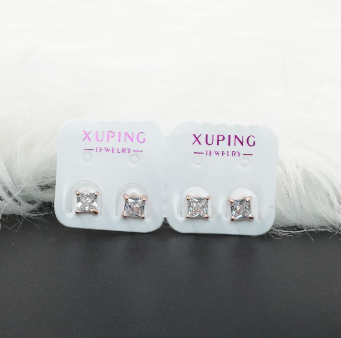 Miniatura 4 de TOPO CUADRADO BLANCO TIPO DIAMANT ROSA#5